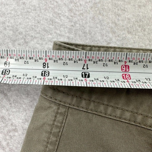 NWT Dockers Drawstring Capri Cargo Pants Womens 14 Olive Green‎ Khaki - Picture 13 of 15